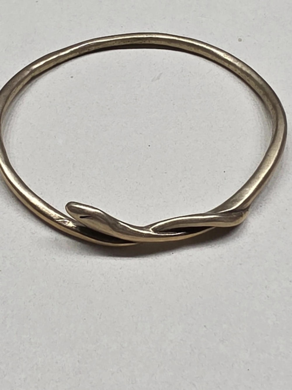 Catori Life Bronze Snake Polished Bangle